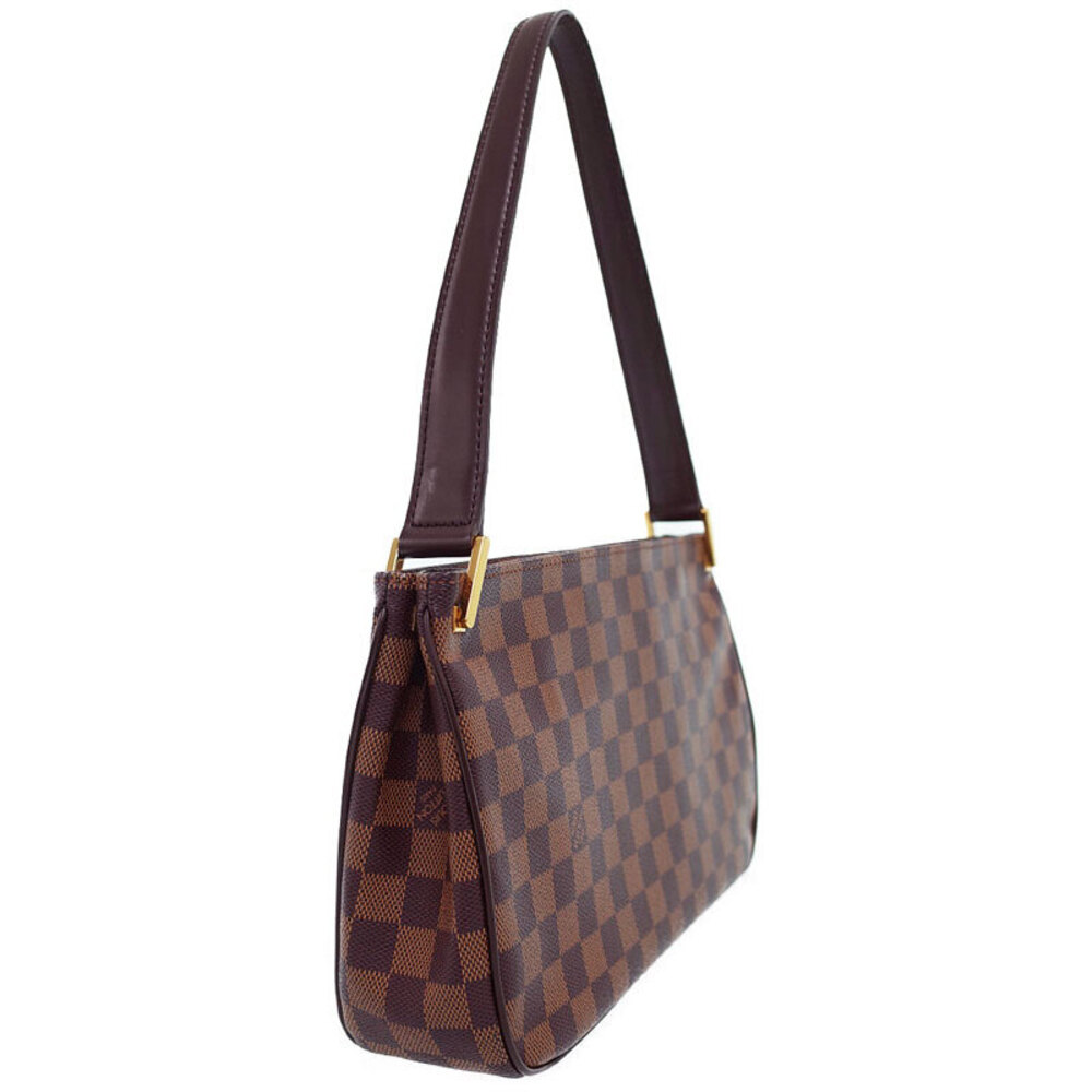 Louis Vuitton Damier Brown Ebene Aubagne Bag Shoulder Canvas